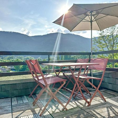 Charmant Appartement Avec Terrasse Parking Ispagnac Luaran gambar