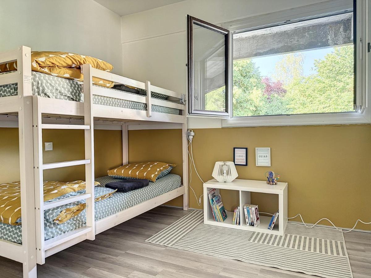 Charmant Appartement Avec Terrasse Parking Ispagnac Luaran gambar